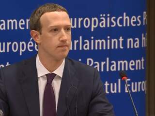 Mark Zuckerberg Europees Parlement
