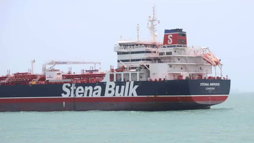VK ziet inbeslagname van Britse tanker door Iran als 'vijandige daad'