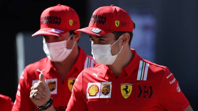 Ferrari heeft met Charles Leclerc (rechts) en Carlos Sainz (links) weer een aan elkaar gewaagd coureursduo.