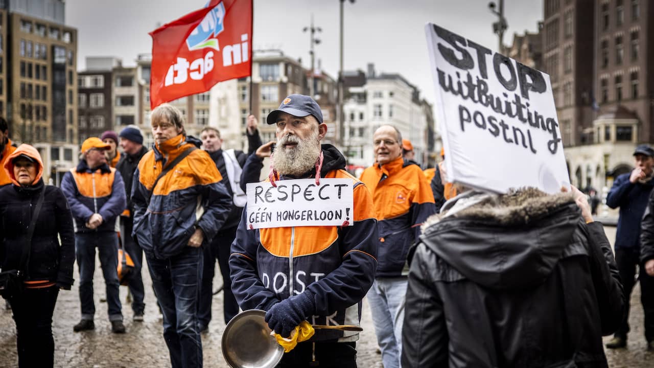 FNV strike of PostNL people during Black Friday canceled |  Economy