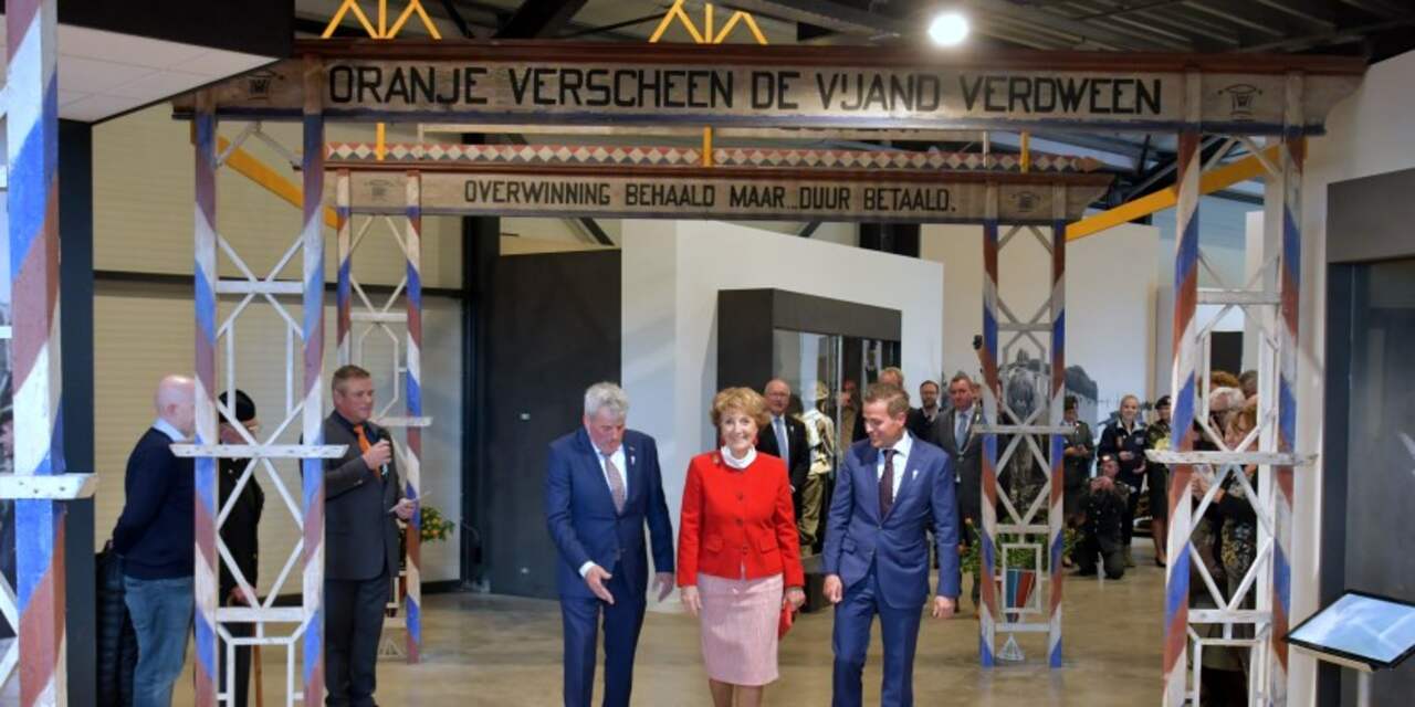 Prinses Margriet opent nieuw Bevrijdingsmuseum Zeeland in Nieuwdorp