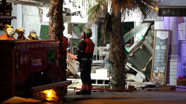 Ravage na instorten restaurant op Mallorca: 4 doden