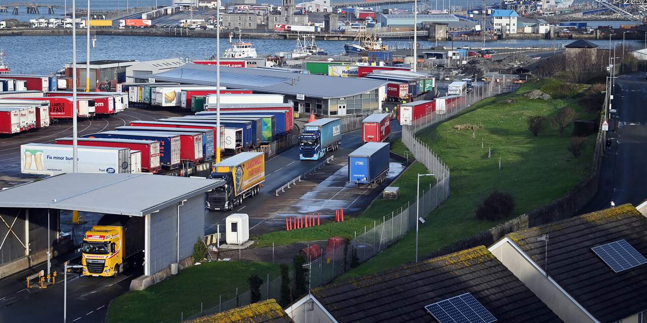 Ierse vrachtvervoerders slaan Groot-Brittannië vaker over door Brexit