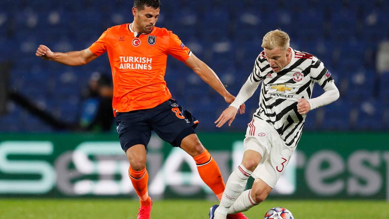 Van de Beek and Fosu-Mensah lose with United to Basaksehir in CL |  NOW