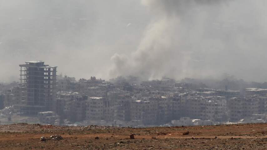 Luchtaanvallen op Syrische Douma