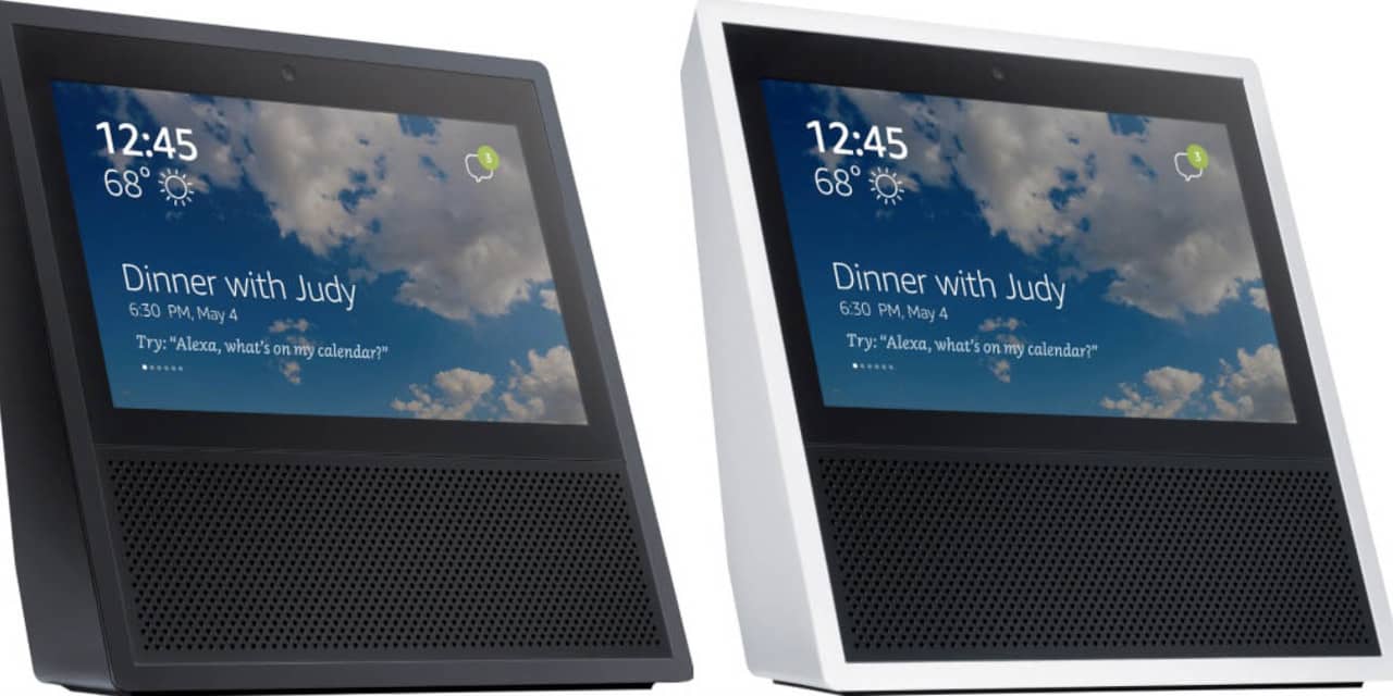 'Gelekte afbeelding toont slimme speaker van Amazon met touchscreen'