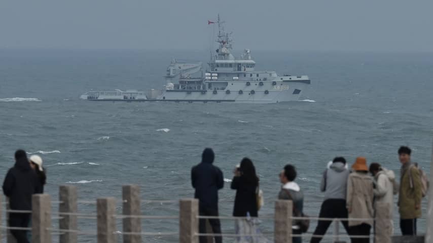 Taiwan jaagt voor tweede dag op rij Chinese kustwacht uit zijn wateren