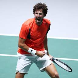 Haase houdt ondanks uitschakeling 'blij gevoel' over aan Davis Cup Finals