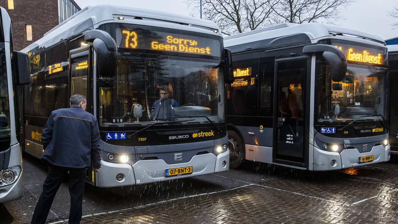 Autisti di autobus nei Paesi Bassi in sciopero nella speranza di un migliore accordo di contrattazione collettiva |  Economia