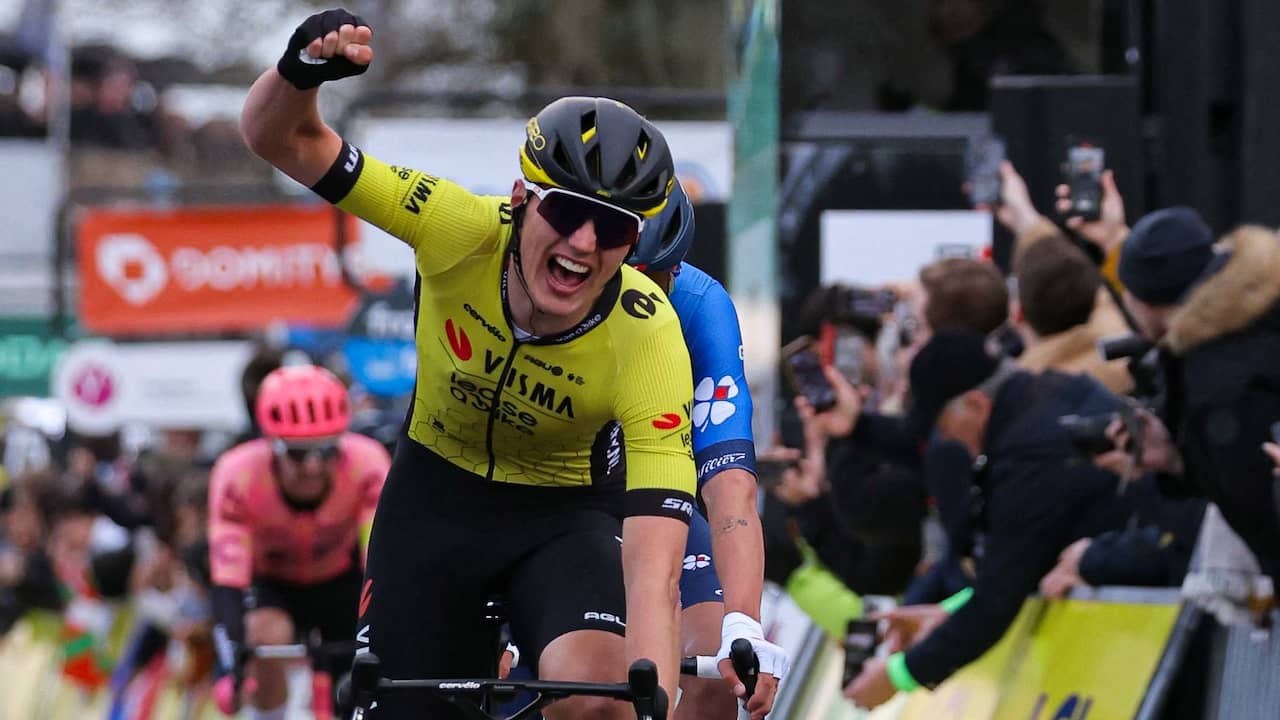 Olav Kooij records impressive sprint victory and is the first leader in Paris-Nice |  Cycling