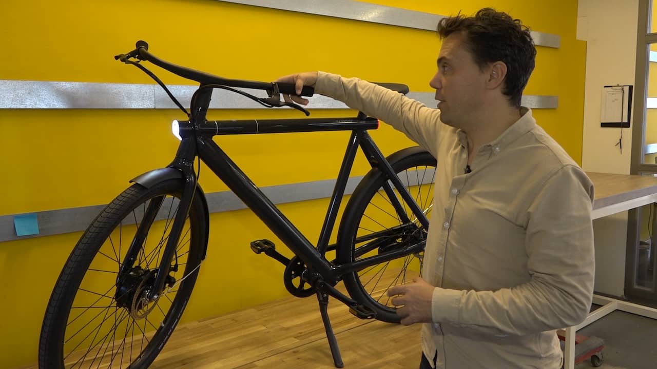 Beeld uit video: Nederlandse fietsfabrikant speurt gestolen fiets zelfs in buitenland op