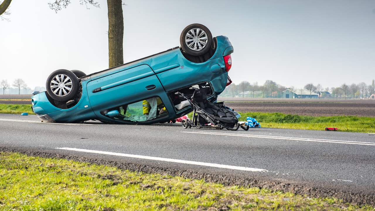 Ongeluk op de N385