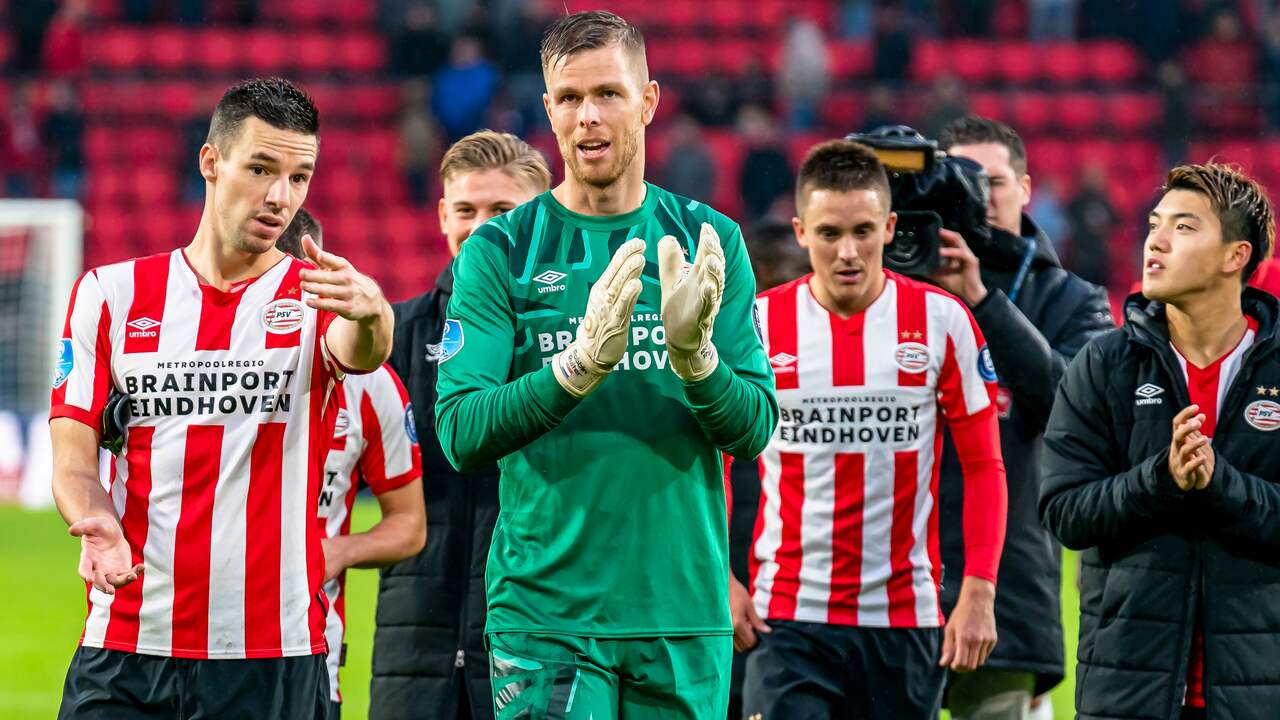 Robbin Ruiter speelde één wedstrijd voor PSV.