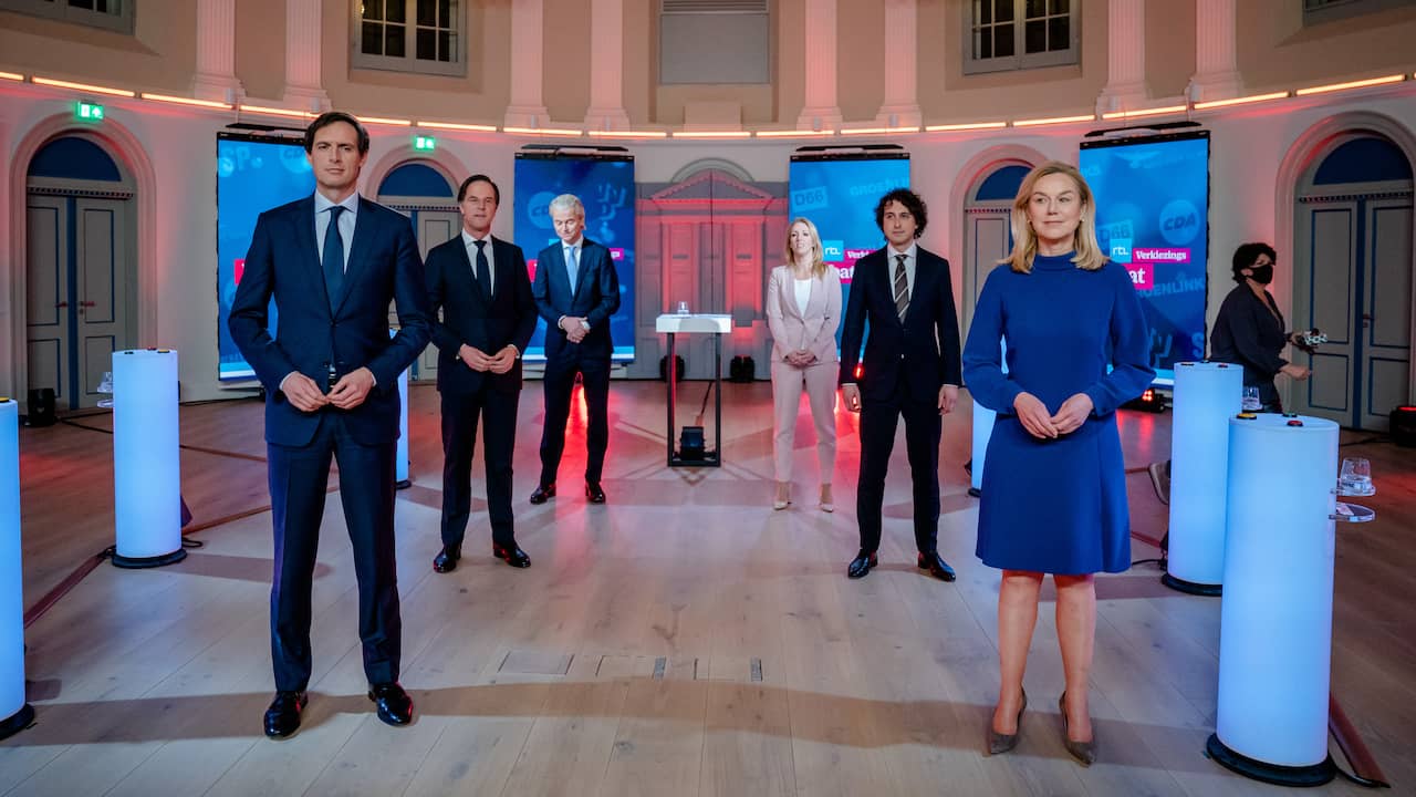 Kaag botst hard met Wilders over diversiteit in eerste televisiedebat | NU  - Het laatste nieuws het eerst op NU.nl