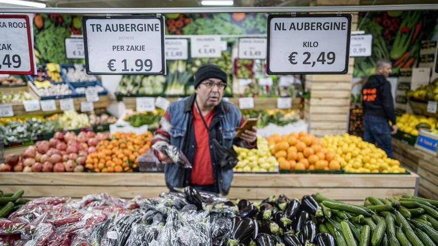 Inflatie daalde flink in maart: prijzen nog 'maar' 4,4 procent hoger dan jaar eerder