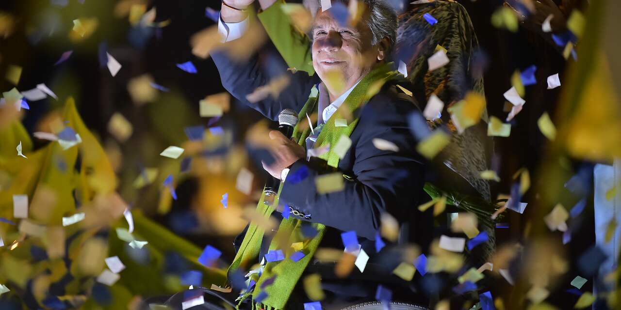Linkse kandidaat claimt overwinning presidentsverkiezingen Ecuador