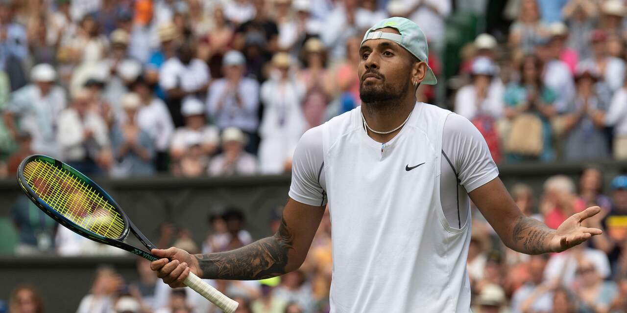 Wimbledon-kwartfinalist Kyrgios aangeklaagd voor mishandeling ex-vriendin