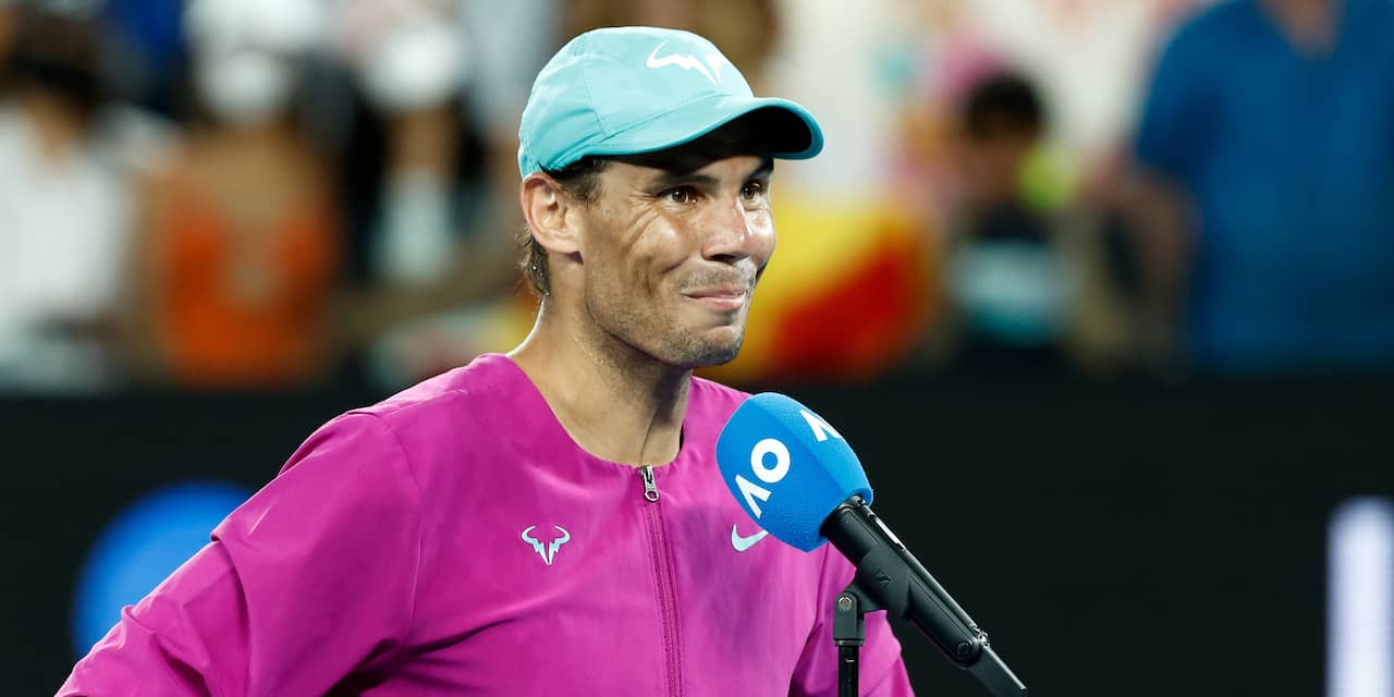 Nadal terug in Grand Slam-finale: 'Wist vorige maand niet of ik nog kon spelen'