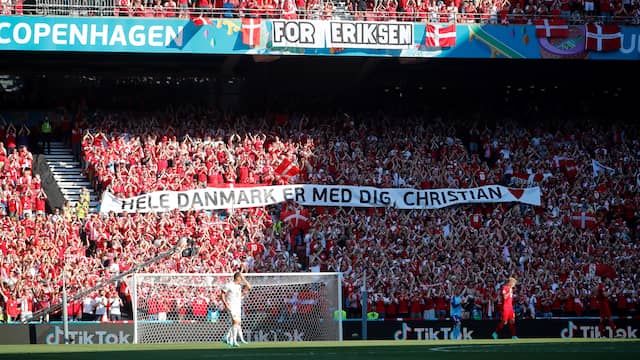 Denemarken heeft veel sympathie opgebouwd na het vreselijke incident met Christian Eriksen in de eerste wedstrijd.