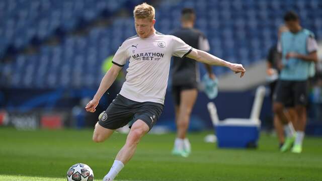 Kevin De Bruyne staat voor zijn eerste Champions League-finale.