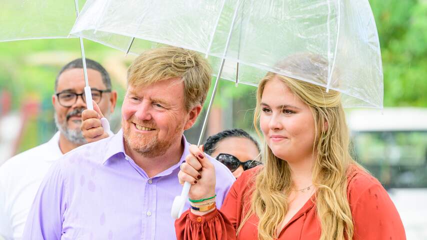 Koning Willem-Alexander over bedreigingen Amalia: 'Heeft er hard in gehakt'