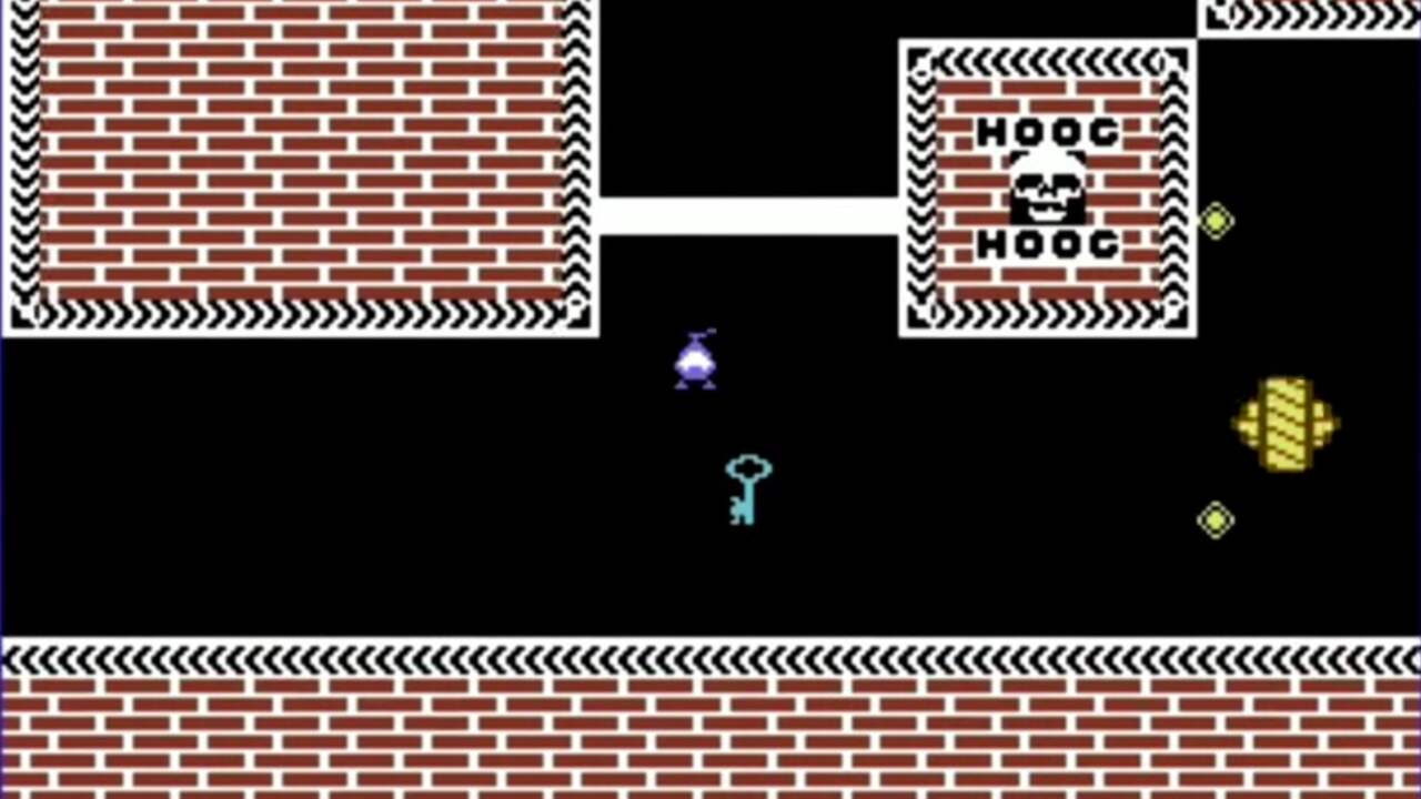 Beeld uit video: Radarsoft-game Eindeloos (Commodore 64)