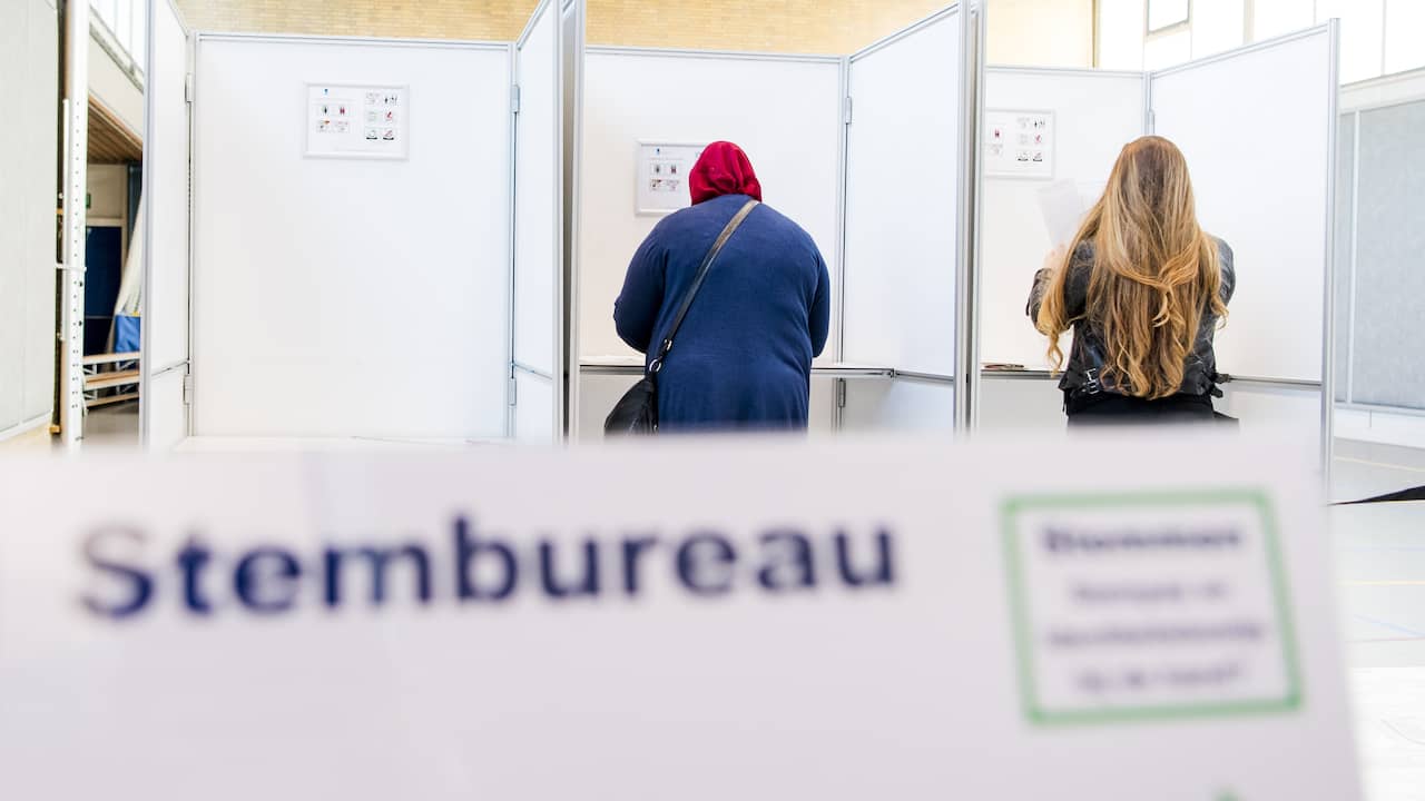 Turkish Dutch Citizens in Amsterdam, The Hague, Deventer, and Eindhoven Vote for Turkish President and Parliament