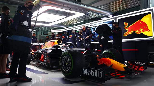 Max Verstappen wilde geen risico's nemen tijdens de kwalificatie en kwam dus nauwelijks in actie