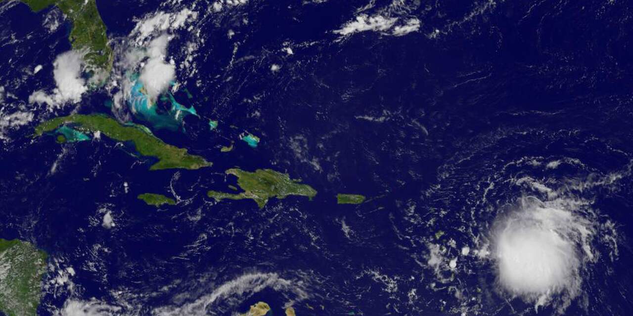 Doden op Dominica door storm Erika