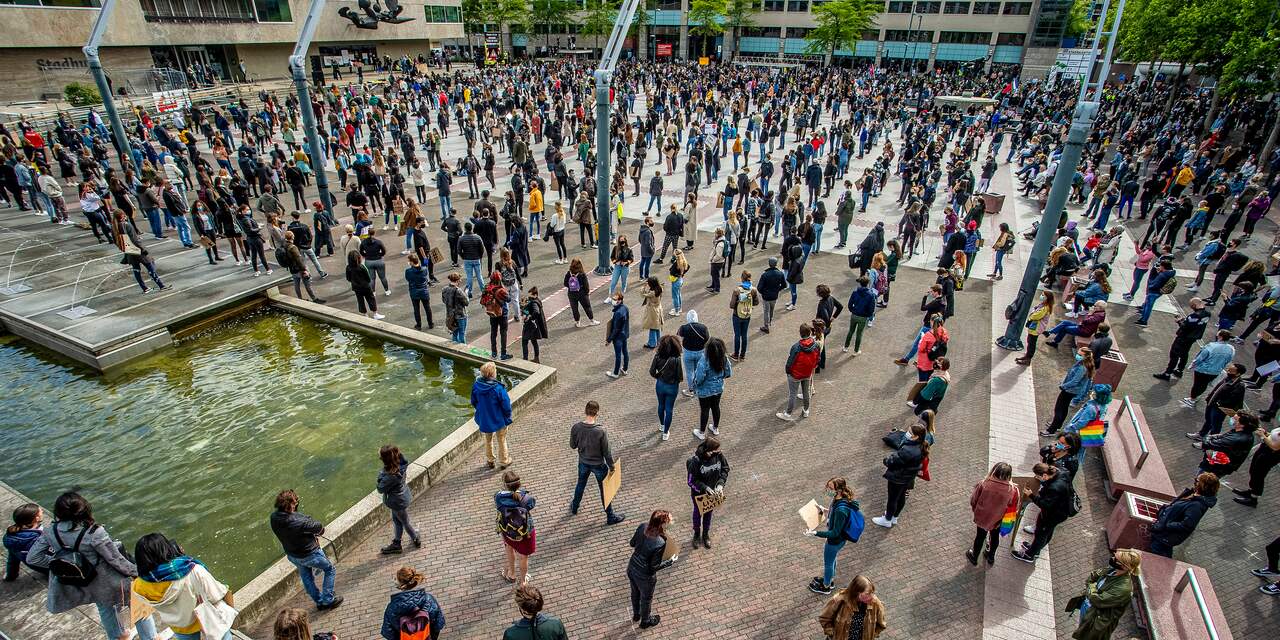 Politie Eindhoven verzocht niet in te gaan op beledigingen tijdens protest