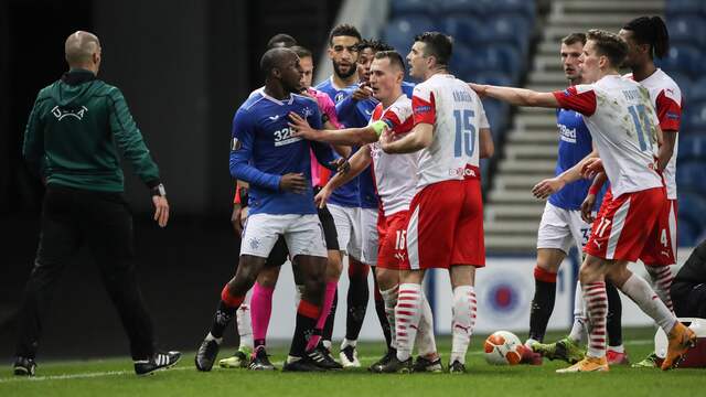 Rangers Beschuldigt Slavia Praag Van Racisme In Ontspoord Europa League Duel Nu Het Laatste Nieuws Het Eerst Op Nu Nl