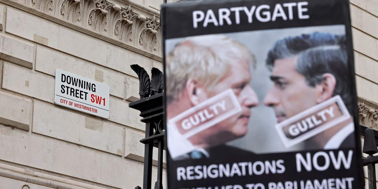 Britse politie wil zeker 100 boetes uitdelen aan politici vanwege coronafeestjes