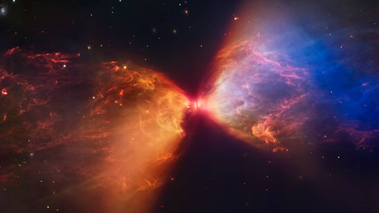 James Webb capture un sablier céleste en forme d’étoile nouveau-né |  Science