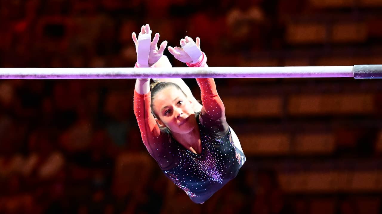 Turnster Visser zorgt voor zeldzaamheid met WK-finale op drie onderdelen |  Sport Overig | NU.nl