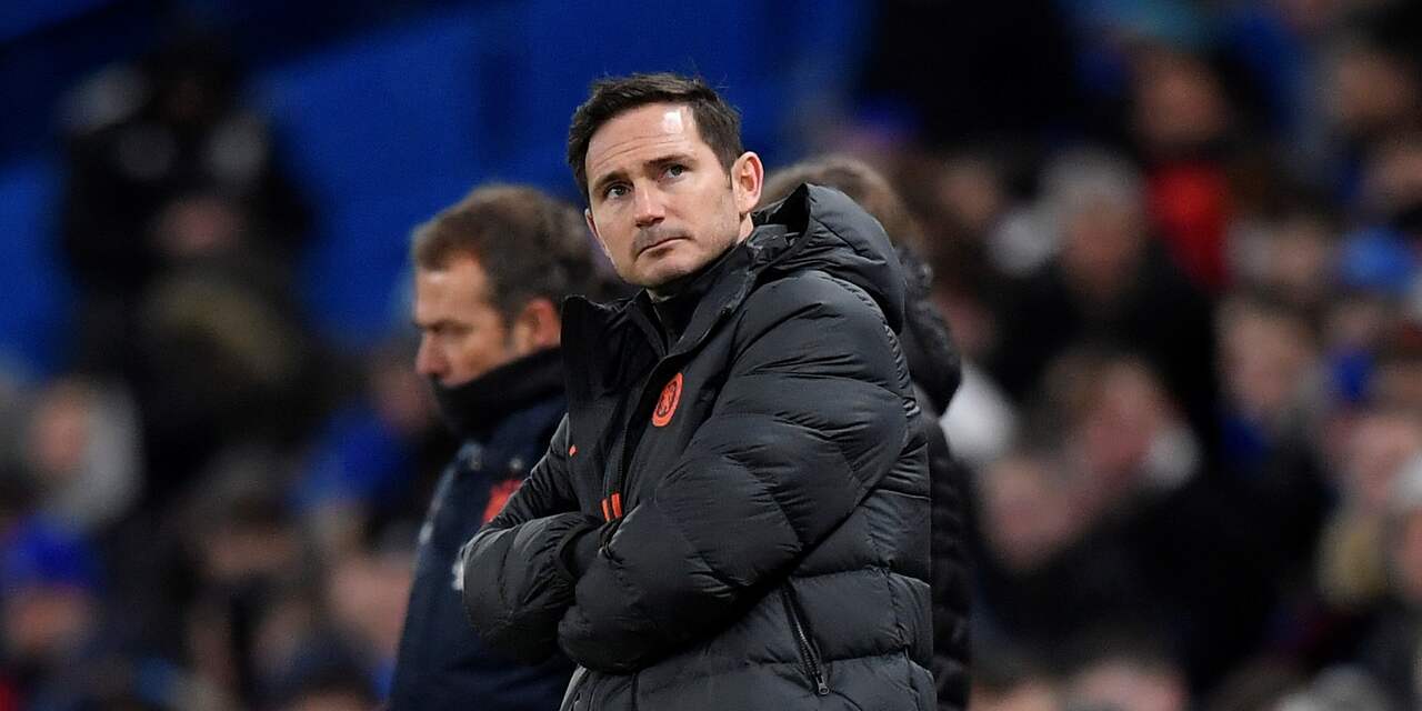 Lampard ziet harde nederlaag Chelsea als 'ontnuchterende realitycheck'