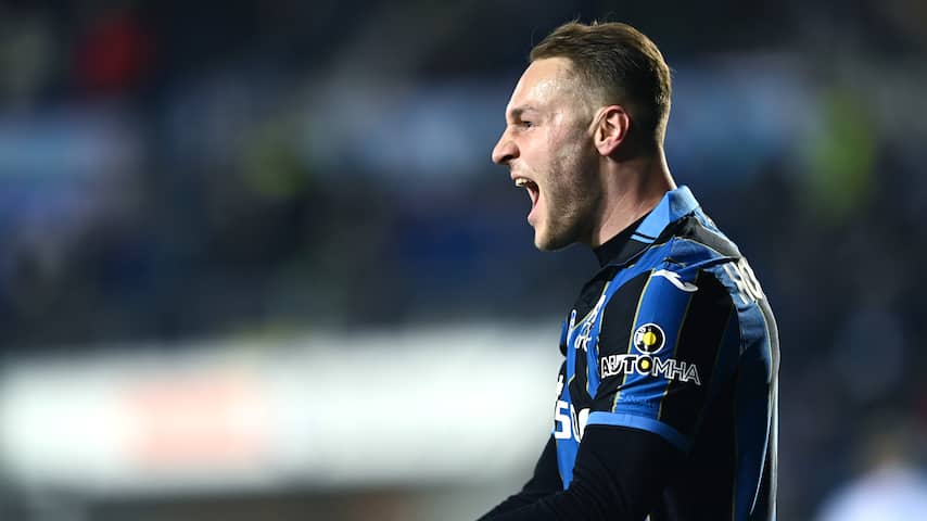 Jarige Koopmeiners blinkt uit met twee doelpunten voor winnend Atalanta |  Voetbal | NU.nl