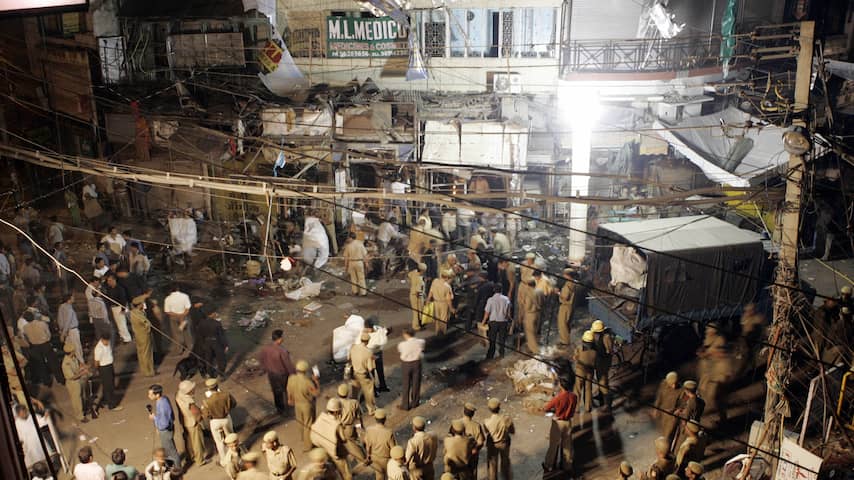 Tien jaar cel voor brein achter bomaanslagen New Delhi 2005