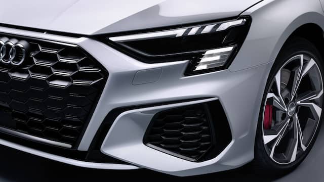 Hightech: de huidige generatie ledmatrixkoplampen van Audi.
