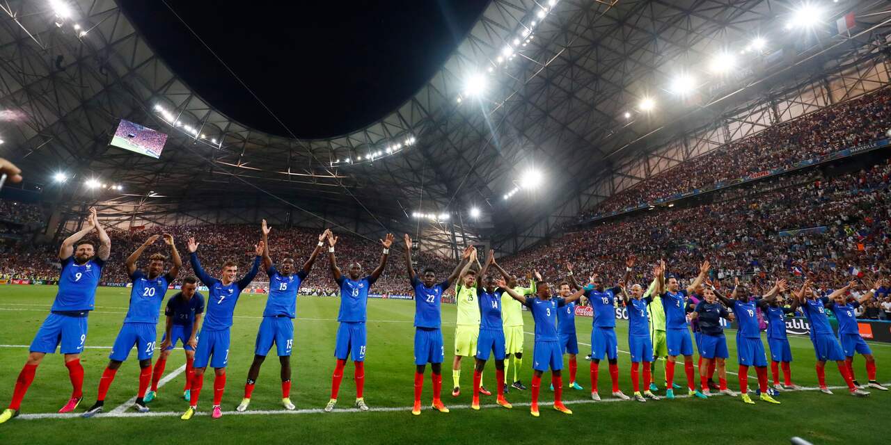Halve finale Frankrijk en Duitsland goed voor kijkcijferrecord