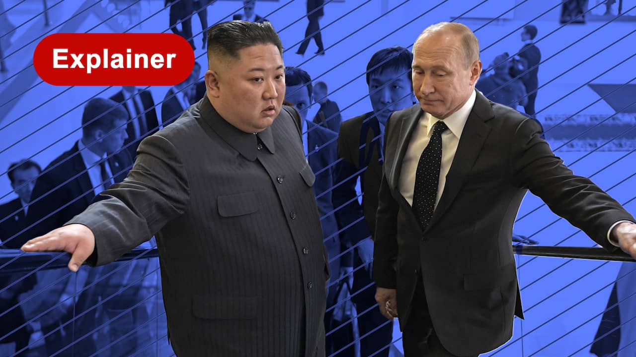 Beeld uit video: Kim Jong-un naar Poetin: dit heeft Noord-Korea Rusland te bieden