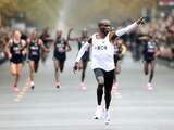 Kipchoge trekt zich niets aan van kritiek op marathonrecord
