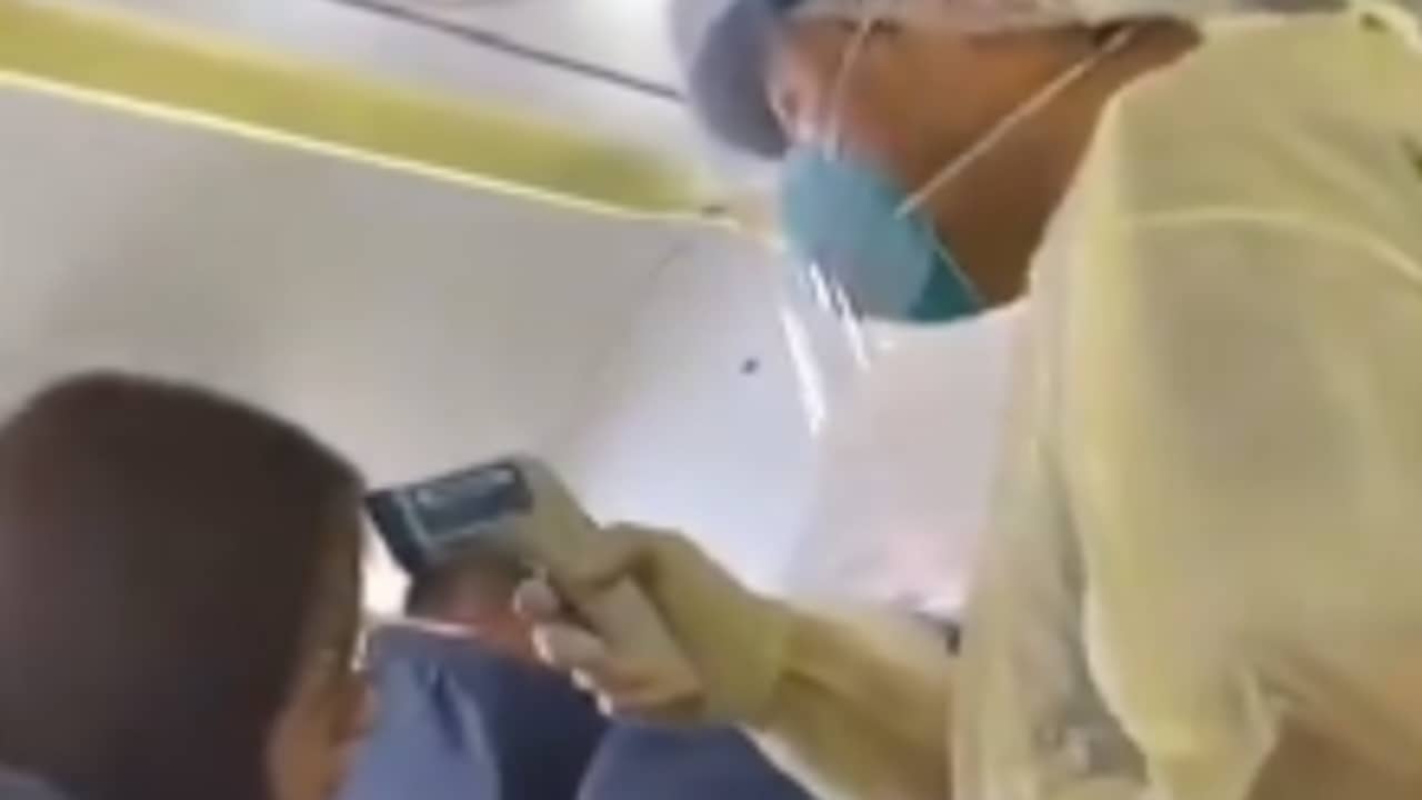 Vliegtuigpassagiers in China gescreend op coronavirus