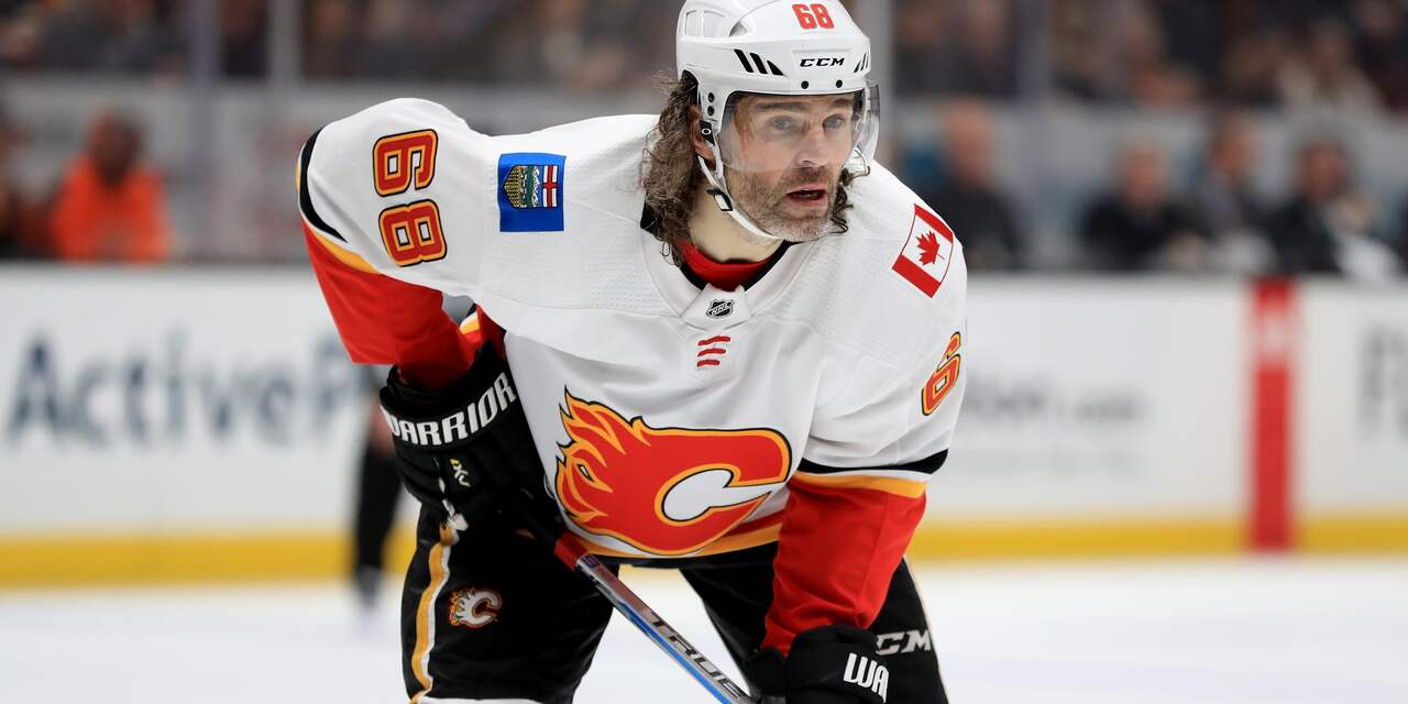 Tsjechische ijshockeylegende Jagr (45) laat NHL achter zich