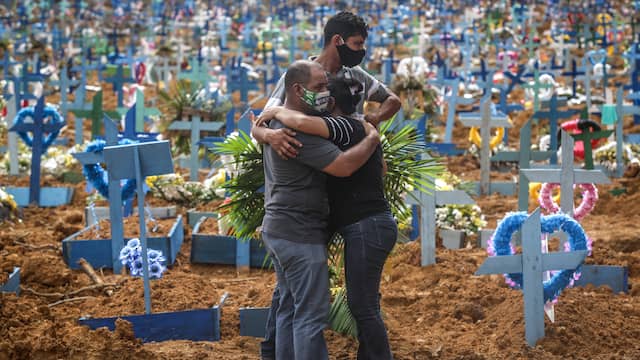Brazilië meldde de afgelopen week ook al tweemaal een recordaantal doden.