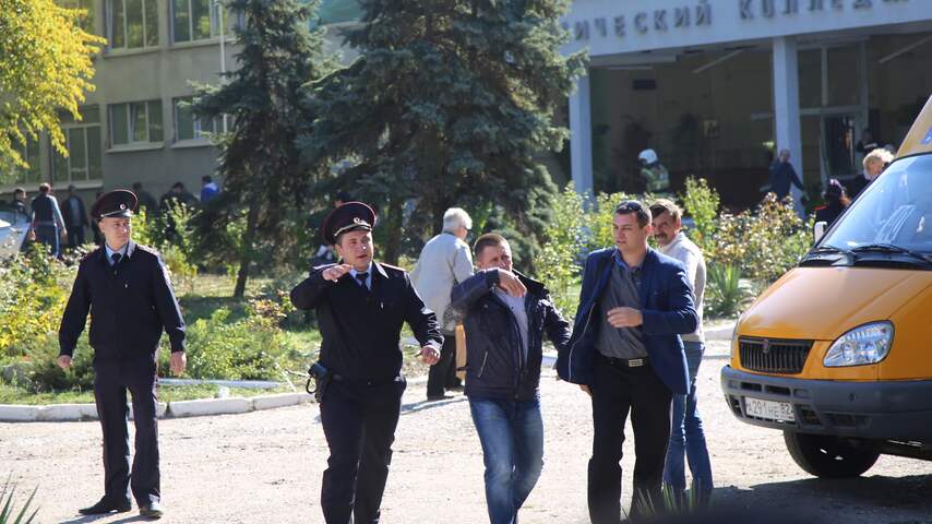 Dodental na schietpartij op school in de Krim stijgt naar twintig