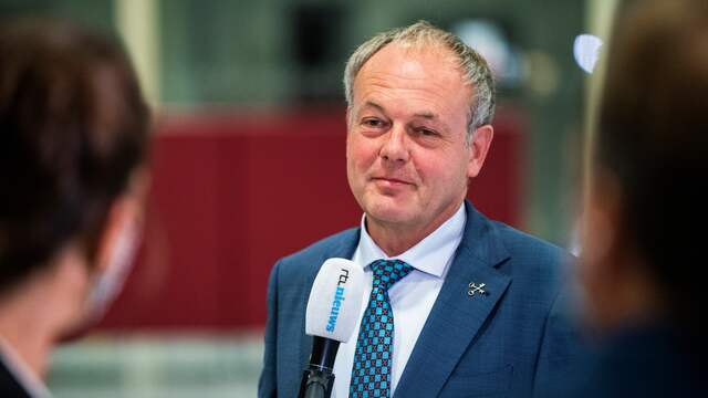 Henri Lenferink, de burgemeester van Leiden.