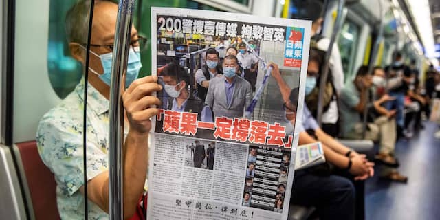 Protestkrant Hongkong dreigt einde van de week niet te halen