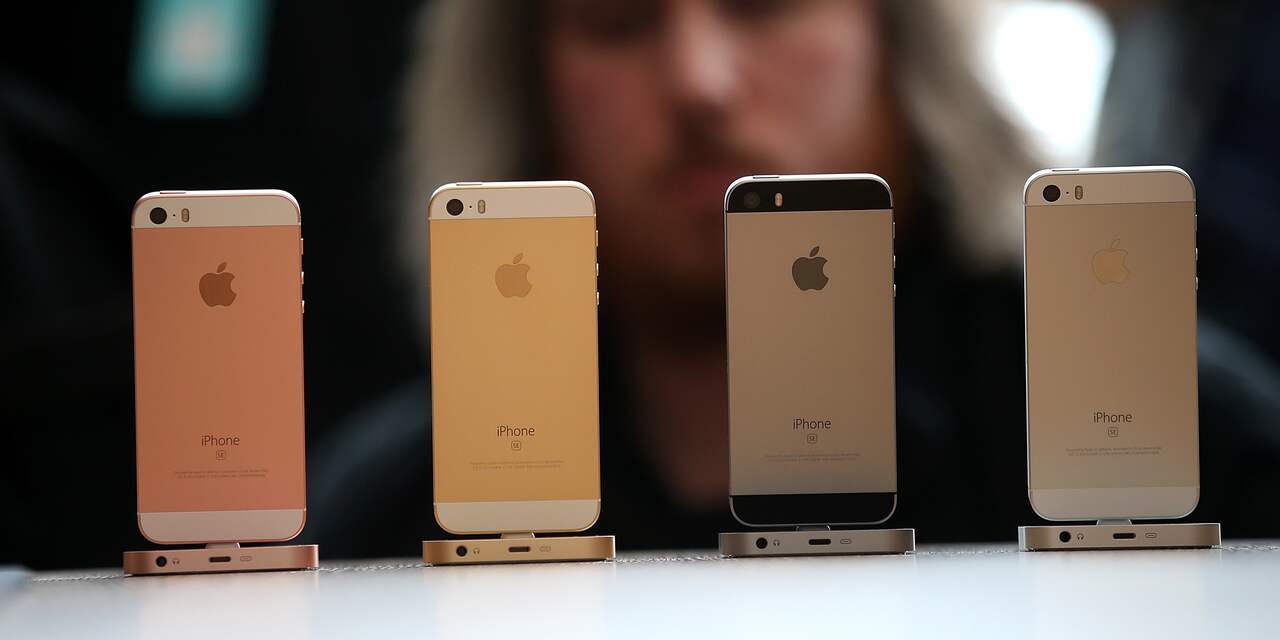 'iPhone verliest marktaandeel in Europa en China'
