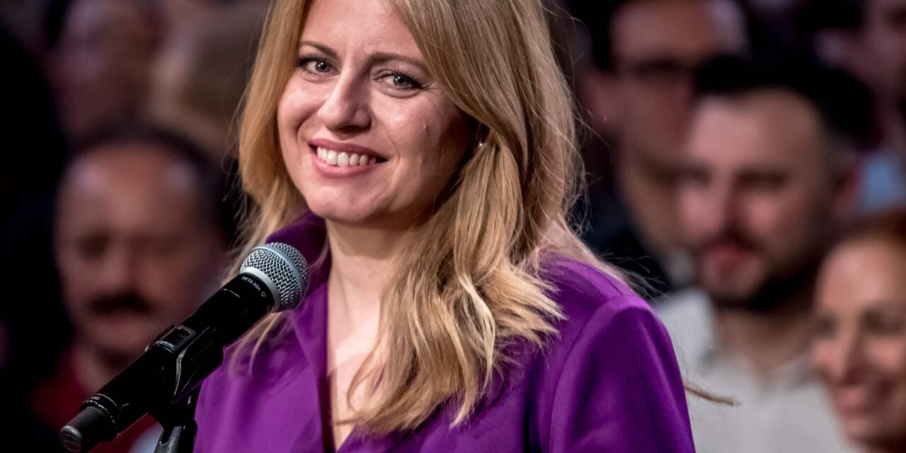 Caputová wint verkiezingen en wordt eerste vrouwelijke president Slowakije