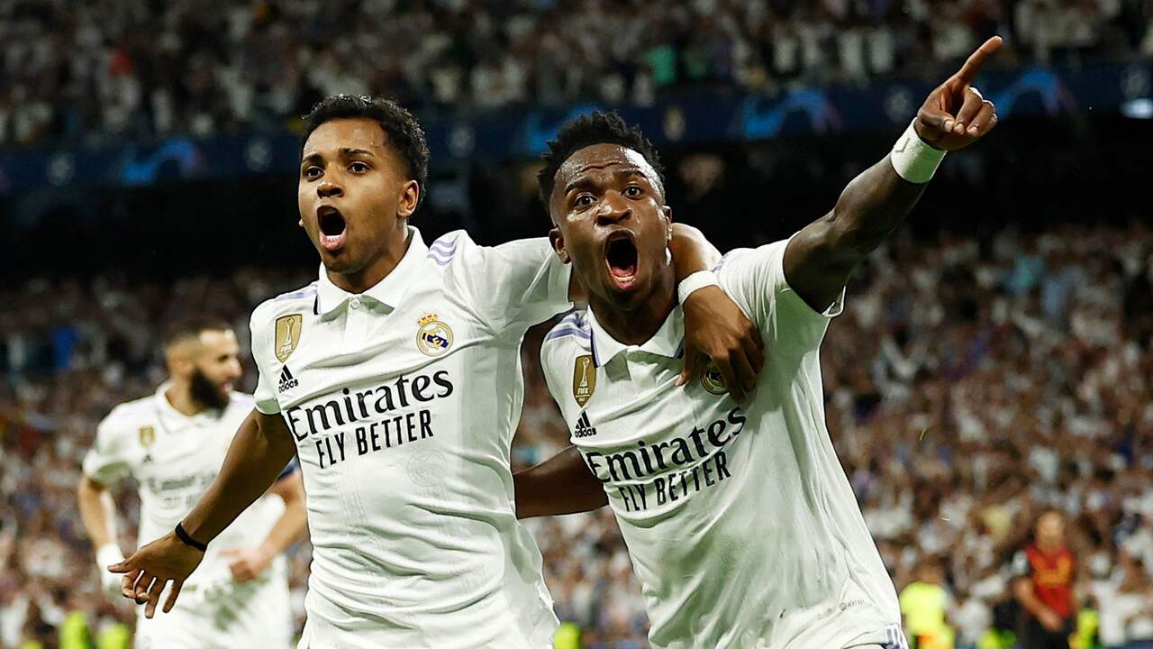 Image de la vidéo: Vinicius met le Real Madrid 1-0 contre City avec un coup fantastique